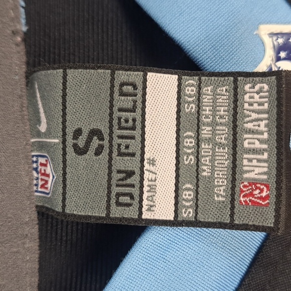 Nike Carolina Panthers Cam Newton #1 stitched black & blue SM football jersey - Picture 6 of 7